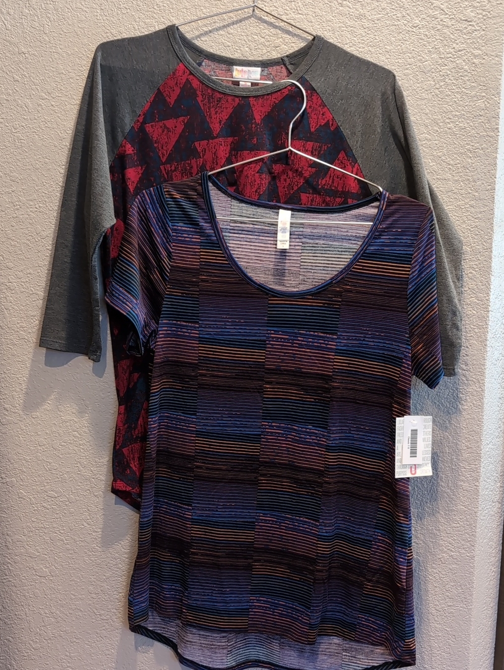 LulaRoe bundle of two Tops